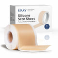 URAY Silicone Scar Tape Medical Grade 120"x1.5" Roll Reusable Extra Long by Deal US