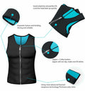 DoLoveY Men Sweat Sauna Vest Waist Trainer Body Shaper Neoprene Black 3XL by Deal US