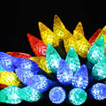 Veeydrut Solar String Lights 2 Pack 50 LED 23FT Waterproof Multicolor Outdoor by Deal US