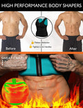 DoLoveY Men Sweat Sauna Vest Waist Trainer Body Shaper Neoprene Black 3XL by Deal US