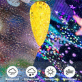 Veeydrut Solar String Lights 2 Pack 50 LED 23FT Waterproof Multicolor Outdoor by Deal US