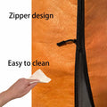 ZDH BBQ Blanket Meat Resting Bag 21in Yellow Reusable Foldable Washable by Deal US