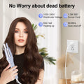 FOUYIN Auto Hair Curler 1 Inch 4 Temp Fast Heating Dual Voltage Blue by Deal US