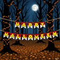 Halloween Trunk or Treat Happy Halloween Banner Garage Door Decor by Deal US