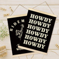 TAEDIN Western Wall Art Poster Hanger Frame Set of 2 Black 12x16 by Deal US