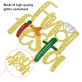 Final Fiesta Cake Topper Bachelorette Mexican Theme Bridal Shower Gold by Deal US
