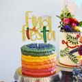 Final Fiesta Cake Topper Bachelorette Mexican Theme Bridal Shower Gold by Deal US