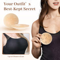 Hotoo Reusable Silicone Nipple Covers Pasties for Strapless Dresses Crème by Deal US