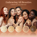 Hotoo Reusable Silicone Nipple Covers Pasties for Strapless Dresses Crème by Deal US