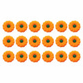 RUIFUU 18Pcs Halloween Pumpkin Erasers Bulk Mini 3D Fall Classroom Prize by Deal US