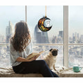LOVELYPOD Dog Ornament Suncatcher Memorial Gift White 4 Inch by Deal US