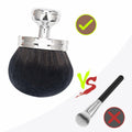 BABYSHEEP Blend & Blur Body Makeup Brush Kabuki 3in Wide Head Silver by Deal US