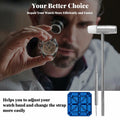 SIXCOLORS Watch Link Band Pin Removal Tool Kit with Spring Bar Tool Blue by Deal US