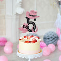 Cowboy 5th Birthday Cake Topper Western Party Decorations for Boys & Girls by Deal US