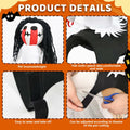 stepsin Dog Halloween Ghost Riding Saddle Costume Female Ghost Size S-M by Deal US