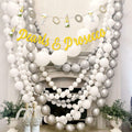 Sursurprise Pearls & Prosecco Bridal Shower Banner Bachelorette Wedding Decor by Deal US