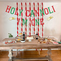 Sursurprise Holy Cannoli 1st Birthday Banner Italian Food Theme 1 Year Old by Deal US