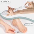 Riorre Professional 3-in-1 Foot Scrubber Callus Remover White Pack 1 by Deal US
