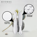 Riorre Professional 3-in-1 Foot Scrubber Callus Remover White Pack 1 by Deal US