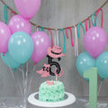 Cowboy 5th Birthday Cake Topper Western Party Decorations for Boys & Girls by Deal US