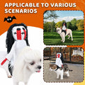 stepsin Dog Halloween Ghost Riding Saddle Costume Female Ghost Size S-M by Deal US