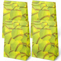 Outego 24 Softball Party Favor Bags with Stickers Kids Birthday Supplies by Deal US