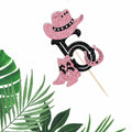 Cowboy 5th Birthday Cake Topper Western Party Decorations for Boys & Girls by Deal US