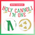 Sursurprise Holy Cannoli 1st Birthday Banner Italian Food Theme 1 Year Old by Deal US