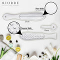 Riorre Professional 3-in-1 Foot Scrubber Callus Remover White Pack 1 by Deal US