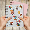 BIGZORO 50PCS Ping Pong Table Tennis Stickers Waterproof Vinyl Decals by Deal US