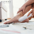 Riorre Professional 3-in-1 Foot Scrubber Callus Remover White Pack 1 by Deal US