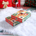IPEWOEF 5PCS Christmas Gift Boxes 12-Grid Advent Surprise DIY Holiday Box by Deal US