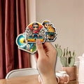 BIGZORO 50PCS Ping Pong Table Tennis Stickers Waterproof Vinyl Decals by Deal US
