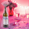 Kolewo4ever Wine Bottle Gift Bags Green Organza 8x16in 100pcs + 200 Twist Ties by Deal US