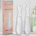 Riorre Professional 3-in-1 Foot Scrubber Callus Remover White Pack 1 by Deal US