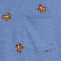 Speechless Girl's Graphic T-Shirt Periwinkle Bear Size XL by Deal US