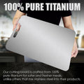 GAUDORA Titanium Cutting Board Non Slip Dishwasher Safe 14x10 in by Deal US