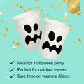 PAW Decor Collection Baby Pink Disposable Paper Cups 8.5oz 50-Pack Party by Deal US