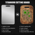 GAUDORA Titanium Cutting Board Non Slip Dishwasher Safe 14x10 in by Deal US
