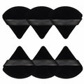 PAGOCI 6pcs Powder Puff Triangle Velour Makeup Sponges Pink Foundation Blender by Deal US