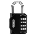 Satargo 4 Digit Combination Lock Cut Resistant Gym Padlock Yellow 2 Pack by Deal US