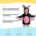JEGERMIG Toddler Bat Plush Costume Onesie Baby Black Size 2'-2'4" by Deal US