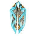 SHJINJU Women's Satin Square Silk Like Hair Scarf Wrap 35" 11-Style by Deal US