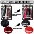 MVJAA Carbon Fiber Leather Seat Belt Covers, Thickening Pad, 2 Pack Black by Deal US