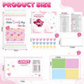 Sadnyy DIY Emotional Support Candy Bags 24 Count Positive Affirmation Kit by Deal US