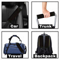 MVJAA Carbon Fiber Leather Seat Belt Covers, Thickening Pad, 2 Pack Black by Deal US