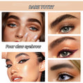 YIWANLLE Eyebrow Microblading Pen 3D Waterproof 4 Fork Tip Dark Coffee 1 Count by Deal US