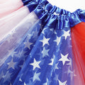 SUFEINI Women's Plus Size Usa Star Tutu Skirt Dance Ballet Halloween Size Plus by Deal US