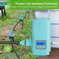 RUNWUSHENG Automatic Drip Irrigation Sprinkler Kit LCD Display 15 Nozzles by Deal US
