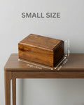 AYZCORP Wooden Urn Infinity Love Design Rosewood Pet Cremation Box by Deal US